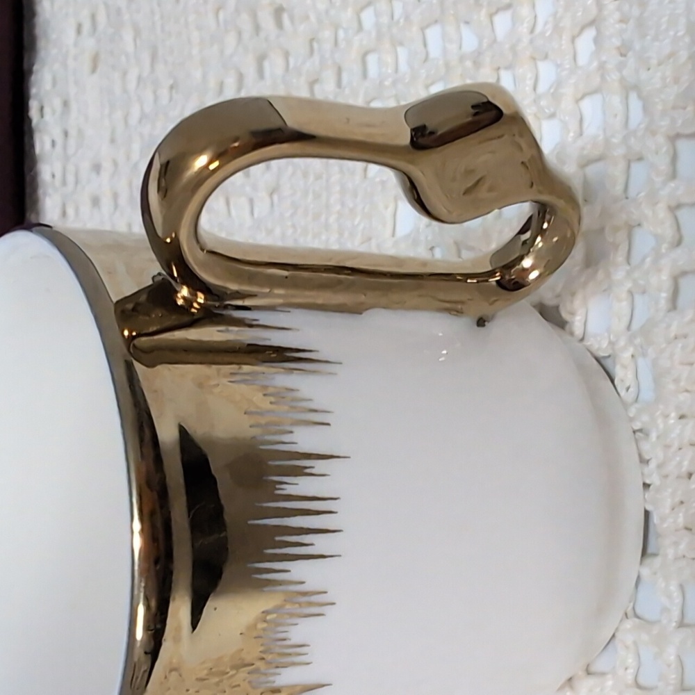 Bone China Set Sauces And Cups Rochelle Gold - Picture 9 of 10